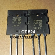 Toshiba 5200+1943  transistor Toshiba lot 524 ori