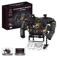 Building Blocks 2026 New Style Building Blocks Ferrari f1 Steering Wheel Assembly Educational