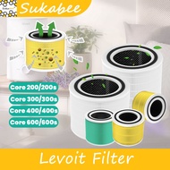 Compatible with for Levoit Core Air Purifier 200S/300/300S/400S/600S Replacement Filter |Levoit Core