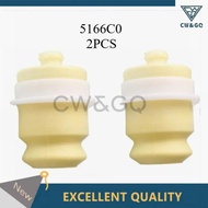 2PCS Brand new 5166C0 516677 Rear shock absorber block 5166C0 is suitable for Citroen C5 C6 Peugeot 