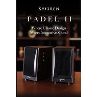 SYITREN PADEL II Retro HiFi Bluetooth 100w Speaker – Wireless Desktop Speaker for Living Room