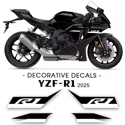 For YAMAHA YZF R1 R 1 Accessories Motorcycle Stickers Graphic Kit r1 Decoration Sticker 2025 YZF-R1 
