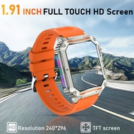 [สต็อกท้องถิ่น] OUKITEL BAMBOOINN P3 IT68 กันน้ําบลูทูธโทร Smartwatch 1.91 บนจอแสดงผลแบตเตอรี่ 2025 