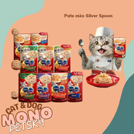 Pate cho mèo Silver Spoon hỗ trợ tiêu hoá siêu chất lượng gói 60g