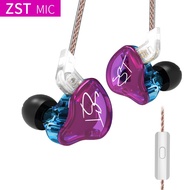 KZ ZST Pro (Purple) IEM Earphones with Mic
