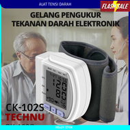 PROMO TECHNU Gelang Pengukur Tekanan Darah Elektronik - CK-102S / Serbaguna Tensi Darah Digital  tensi darah digital otomatis akurat / alat tensi omron / alat tensi darah digital akurat / tensi omron / tensimeter digital akurat / tensi digital omron