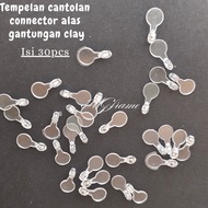 GANTUNGAN 30 pcs clay hanger connectors