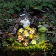 Children's Day New Product Decorations Solar Decoration Resin and Elf Gandalf Gift Courtyard Garden 