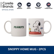 CORELLE Snoopy Home Mug Cup - 2pcs - 2MG/SF-SHM-SG