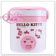 小花花日本精品♥ Hello Kitty 歌林 隨行電子鍋(一人份)23007901限量特價