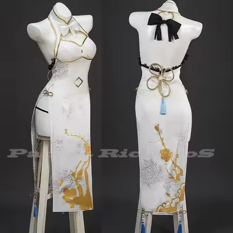 Re:Life In Zero Emilia Cosplay Costume Chinese Qipao Emilia A Cheongsam From Dress Different World W