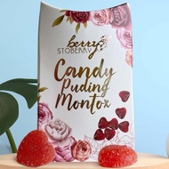 Candy Puding Montox Berry Stoberry Masam Manis