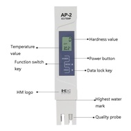 ORIGINAL AQUAPRO EC Meter AP 2 HM EC Meter Baja AB EC Tester EC Test HM Digital AP2 Fertigasi Hydrop