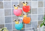 zax7 1 toothbrush holder product for bathroom set, cute cartoon suction cup hook toothbrush holder, snail bathroom holder OK 0525 Bathroom Shelving