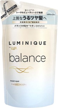 聯合利華日本Lux Luminique Balance濕潤評論洗髮水重新填充350克