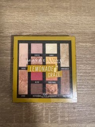 maybelline媚比琳果汁眼影盤lemon craze