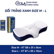Gối công thái học CECILA chống đau cổ vai ngáy chống ngủ ngáy hỗ trợ ngủ nhanh