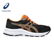 ASICS Kids CONTEND 8 Grade School Running Shoes in Black/Bright Orange