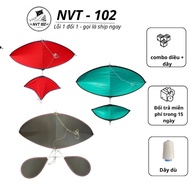 Cheap assembled mini 1m flute kite, can carry the d15 flute - Cho Lon. Store nvt03
