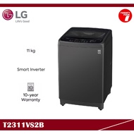 [ Delivered by Seller ] LG 11kg Top Load Washing Machine / Washer with Smart Inverter T2311VS2B