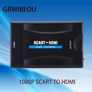 Scart To HDMI 1080P Adapter Audio Video Upscale Converter For HDTV Sky Box STB For Smartphone HD TV DVD Scart To HDMI Project