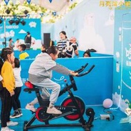 動感發電動腳踏車健身騎行擺攤遊樂設備道具網紅自行車發電機互動裝置