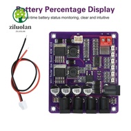 ZILUOLAN Mini Router UPS, 40W Power 4-way output UPS Board, Professional Power Supply DC 12.6V Route