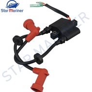 Ignition Coil Assy 6F6-85530-01 For Yamaha Outboard Engine 2 Stroke 40HP E40G E40J 6F6-85530 Boat Mo