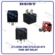 FAW J6P J6 J6L TRUCK RELAY VALVE ASSEMBLY 4 PIN 3711030-240/3722110-671 SPARE PARTS LORI TRAK