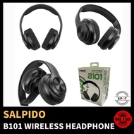 Salpido B101 Bass + Stereo Wireless Headphone With Folding / TF / AUX / Call & Answer / Microphone
