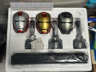 Sideshow  Ironman Iron man 2 Helmet 鐵甲奇俠 頭像 一set三款 mark V 5 6 war machine 