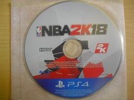 ※隨緣電玩※絕版遊戲 PS4．NBA：2K18《一片裝》遊戲片㊣正版㊣值得收藏/光碟正常/裸片包裝．一片裝 499 元