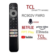 Voice Remote Control TCL LCD Smart TV Remote Control 4K 8K UHD Android TV RC902V FMR1 FMR4 FMR5 FMR7