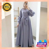 Ghamis Muslem Sarii Bj Dresh Branded Gami Cewek Imported Game Invitation for Women Baj Gamus Polos M