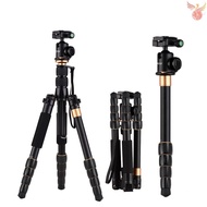 Andoer Portable 5-Section Adjustable Camera Camcorder Video Tripod Detachable Monopod Aluminum Alloy Material with Ball Head Carrying Bag Compatible with Canon   Came-022