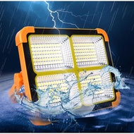 Solar LED Light Portable Rechargeable Emergency Lamp Night Market Stall Lamp Camping Lamp