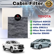 Cabin Filter Toyota Alphard AGH30 Vellfire GGH30 2.5 3.5 Altis ZRE211 87139-58010 87139-48050