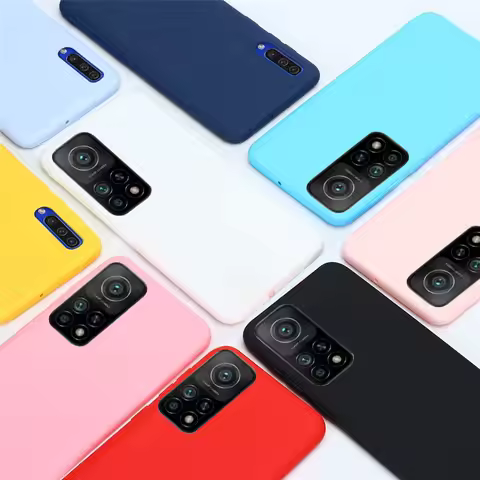 For Xiaomi Mi 10t Pro Mi 10 t lite Case Silicone Candy TPU Simple Cover Phone Case For Xiaomi Mi 10t