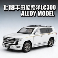 Trendy Hot Sale 1: 18 Toyota Rand Cool Luzawa LC300 Car Model Domineering Prado Alloy Off-Road Vehic