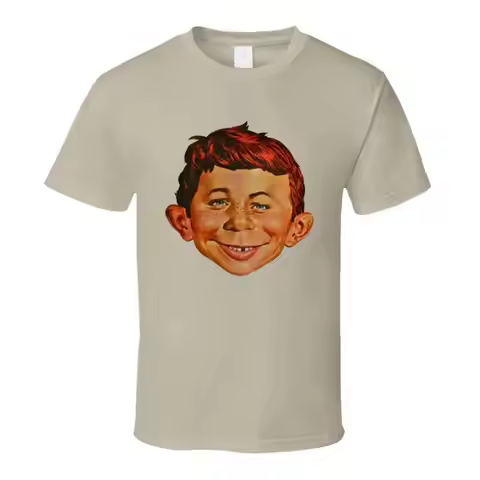 Alfred E Neuman Mad Magazine Mascot T Shirt
