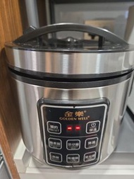 （全新）金樂 黑品陶瓷營養飯煲2公升
型號：GBCLC2D