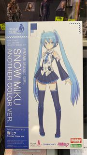 壽屋初音（雪音）模型FRAME MUSIC GIRL