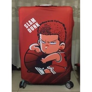 For 18-32 inches, luggage cover with slam dunk pattern.