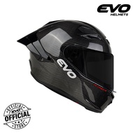 EVO XR Carbon Mono Visor Full Face Helmet with Free Clear Lens