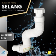 1 1 1/ 2 Pull-Out Sink Hose 80cm Length ABS Sink Drain Hose