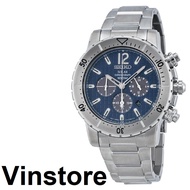 [Vinstore] Seiko SSC221P1 Solar Chronograph 100M Stainless Steel Blue Dial Men Watch SSC221 SSC221P