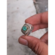 Cicin Zamrud Columbia Emerald Ring Asli