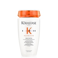 Kerastase Nutritive Bain Satin Shampoo | Gently Cleanses & Replenishes Moisture for Soft, Shiny Hair