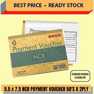 5.5" x 7.5" NCR PAYMENT VOUCHER 50'S X 2PLY / PAYMENT VOUCHER / Payment Voucher Book / Cash Voucher