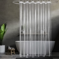 Transparent Transparent Plastic Transparent Shower Curtain Waterproof Partition Curtain Door Curtain
